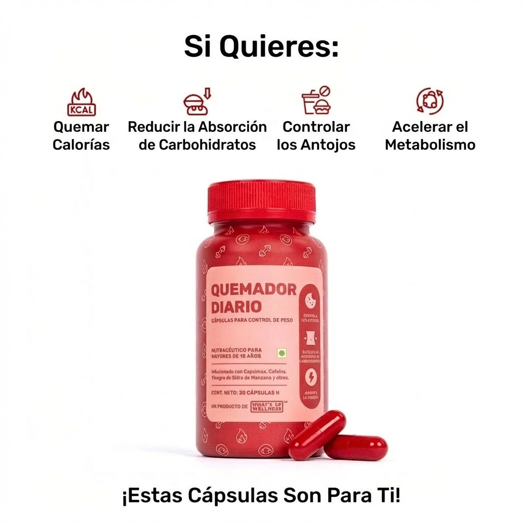 Cápsulas quemadoras diarias