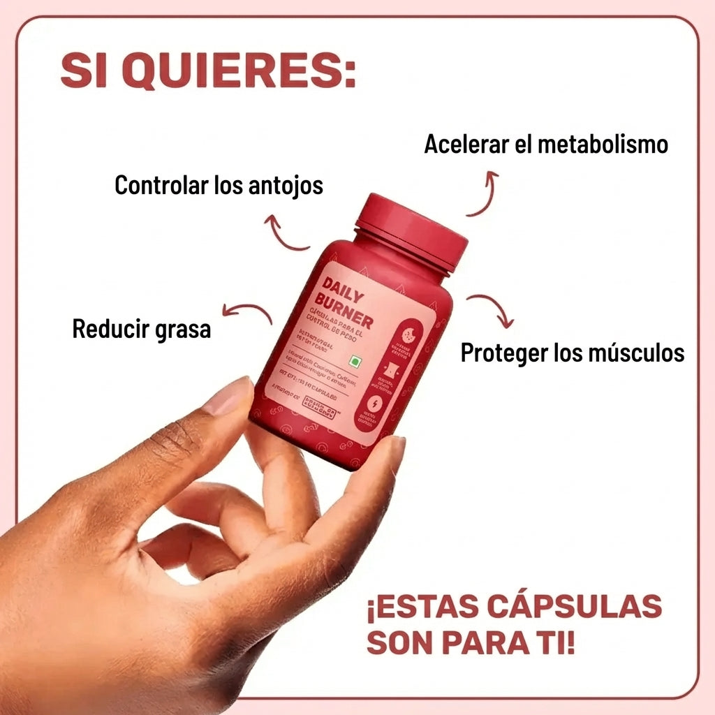 Cápsulas quemadoras diarias