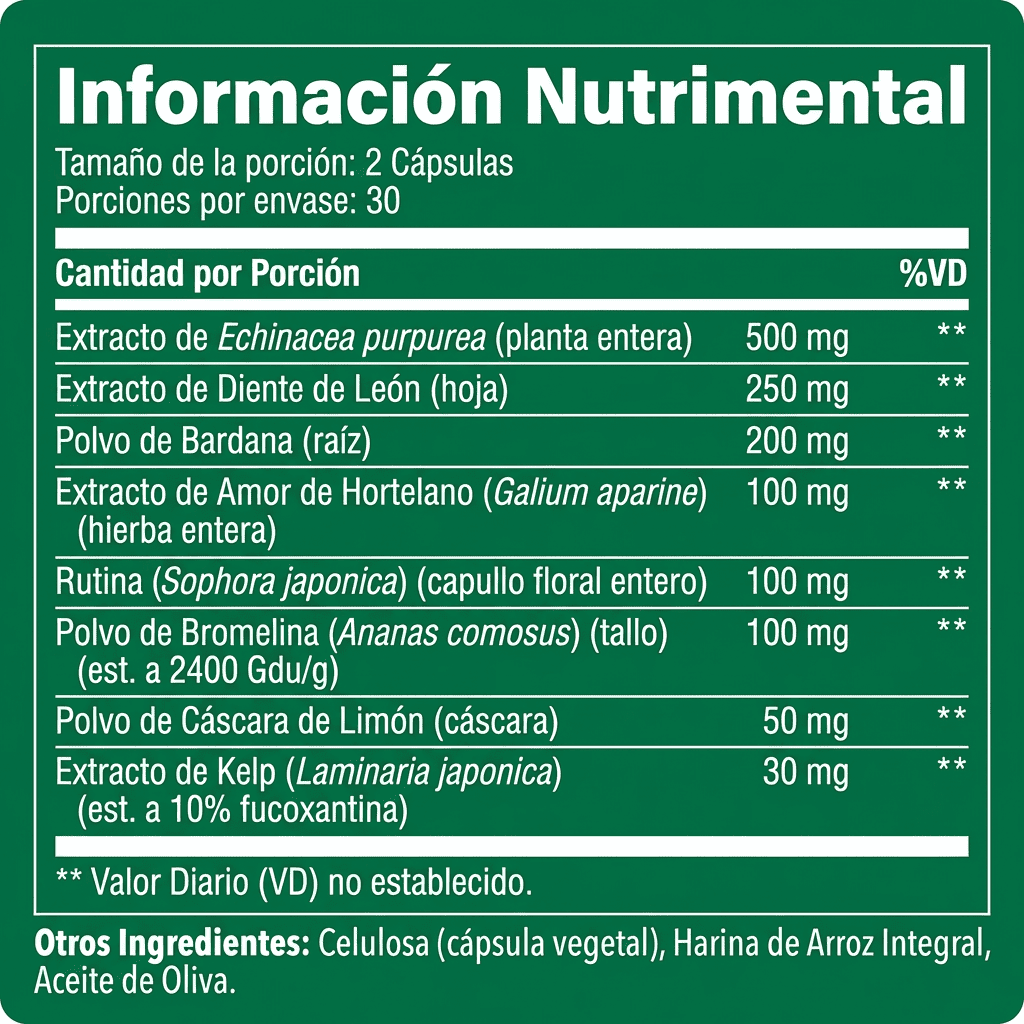 Nueva fórmula de máxima potencia: cápsulas de drenaje linfático de Sculptique™.