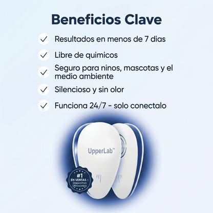 UpperLab™️ 2026 Repelente de plagas potenciado: ¡Elimine las plagas para siempre!